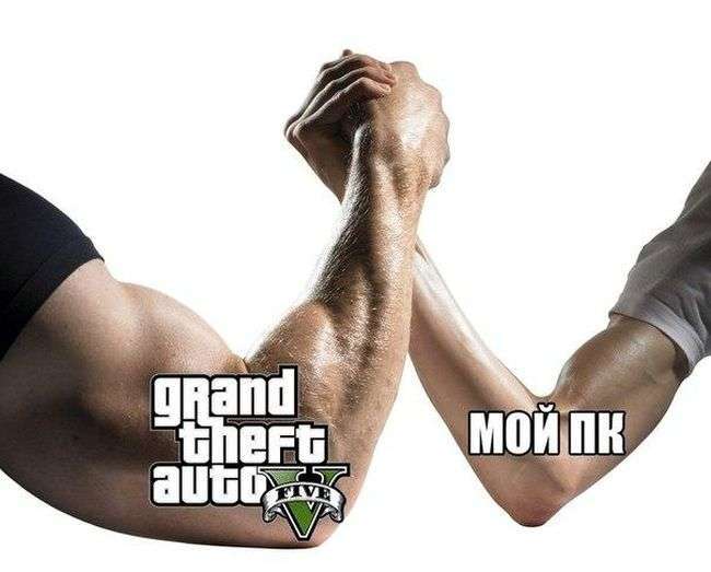 Підбірка жартів на компютерну гру GTA V на ПК (30 картинок)