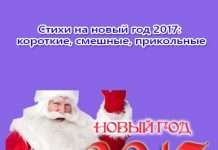 Прикольні короткі новорічні вірші
