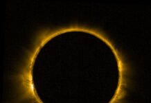 Перше сонячне затемнення 2026 року відображено в космосі з приголомшливою деталізацією