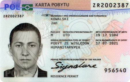 legalizacja cudzoziemców Polska karta pobytu