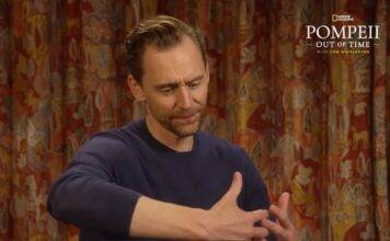 Tom Hiddleston o tom, proč popel z Pompejí zachovává naši lidskost